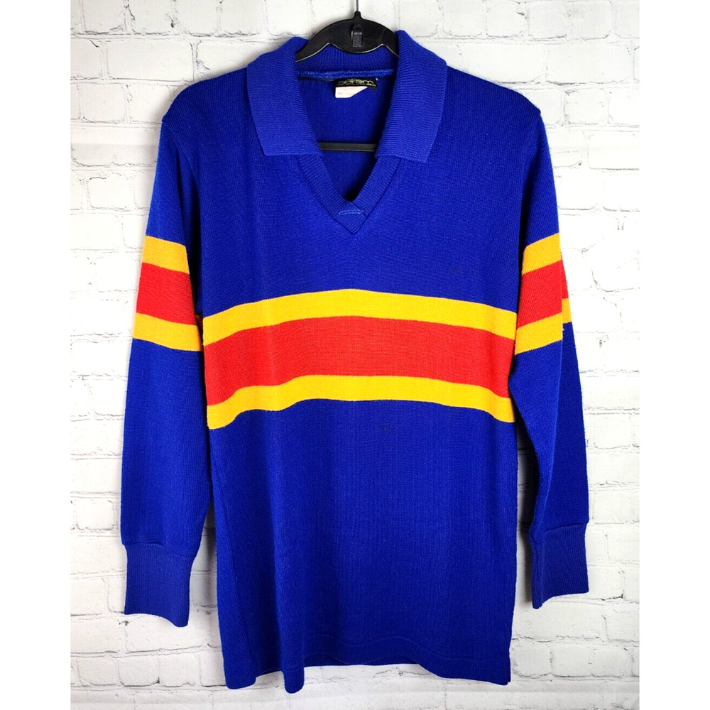 VTG Sekem Australlian Golf Pullover V-Neck Collared Sweater RARE Sz 20 XL Mens